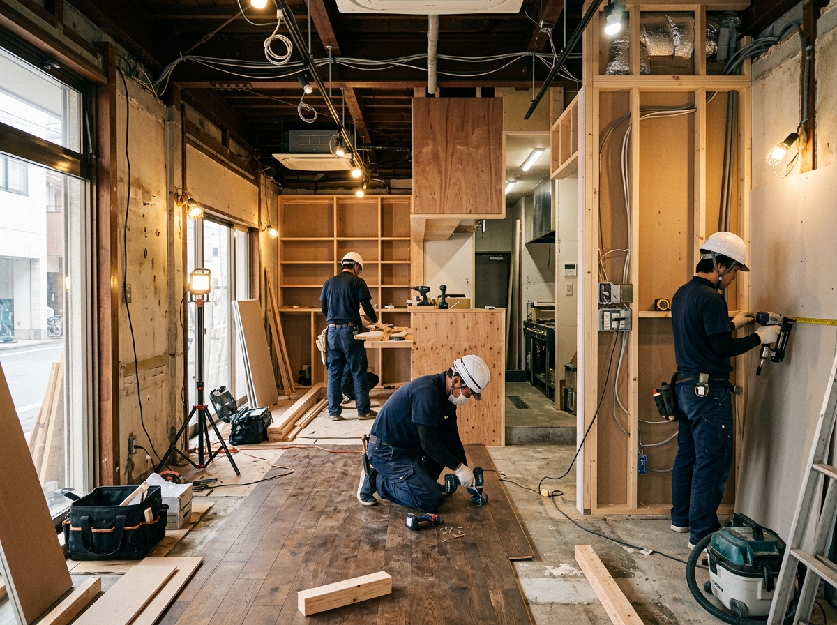 店舗・施設工事のイメージ